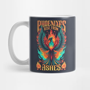 Phoenix rise from ashes Mug